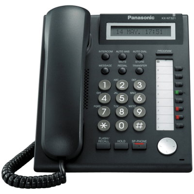 Panasonic KX-NT321 IP Telephone in Black